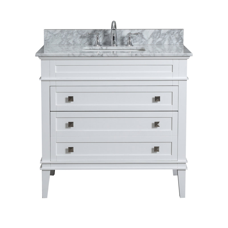 Wrought Studio Shanda 36'' Freestanding Single Bathroom Vanity with